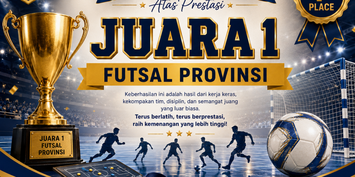 Juara 1 Futsal Provinsi