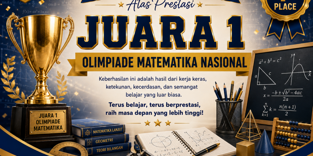 Juara 1 Olimpiade Matematika Nasional