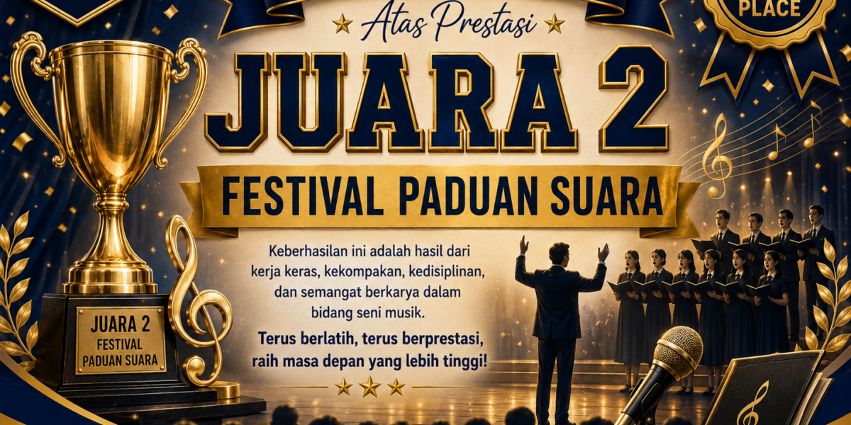 Juara 2 Festival Paduan Suara