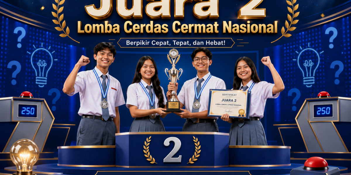 Juara 2 Lomba Cerdas Cermat Nasional